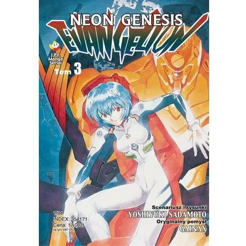 Manga. Neon Genesis Evangelion. Tom 3