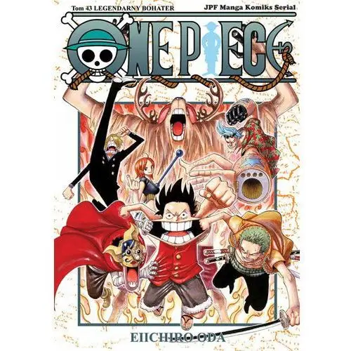 Manga One Piece Tom 43 (Legendarny bohater)