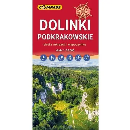 Mapa - Dolinki Podkrakowskie 1:25 000