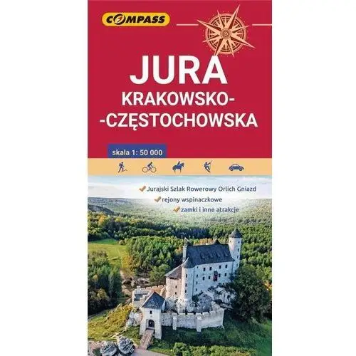 Mapa - Jura Krakowsko-Częstochowska 1:50 000