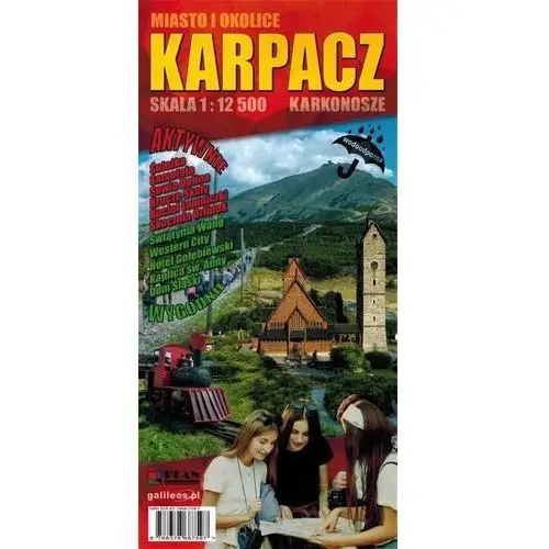Mapa - Karpacz i okolice 1:12500
