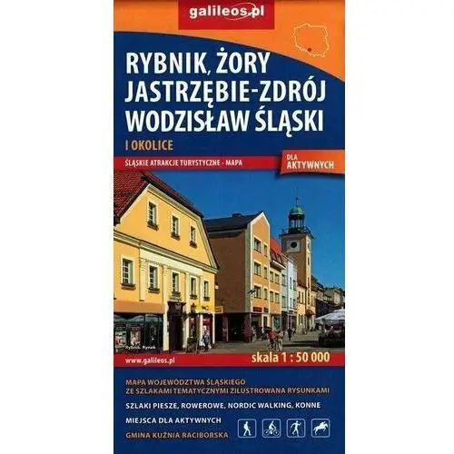 Mapa - Rybnik,Żory,Jastrzębie-Zdrój, Wodzisław