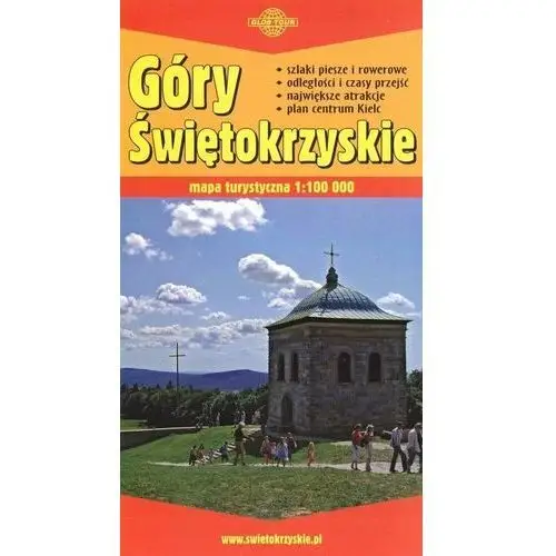 Mapa Turystyczna - Góry Świętokrzyskie 1:100 000