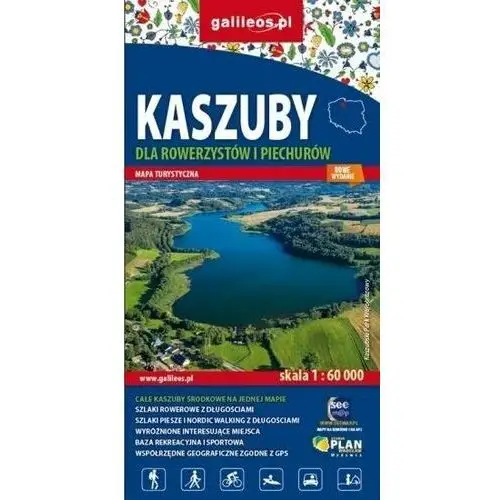 Mapa turystyczna - Kaszuby 1:60 000 w.2020