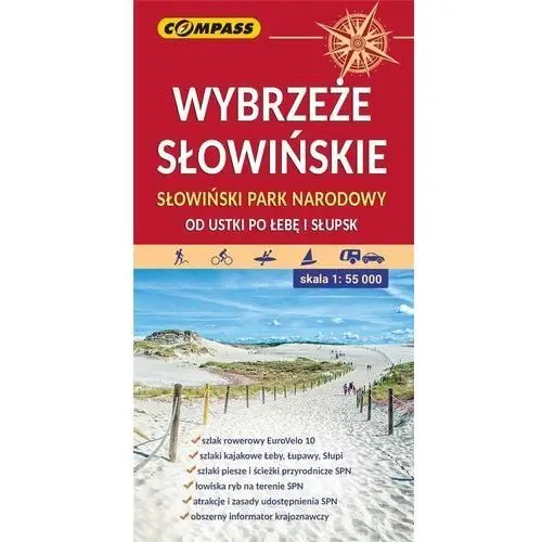 Mapa - Wybrzeże Słowińskie.. 1:55 000