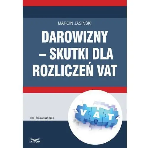 Marcin jasiński Darowizny - skutki dla rozliczeń vat