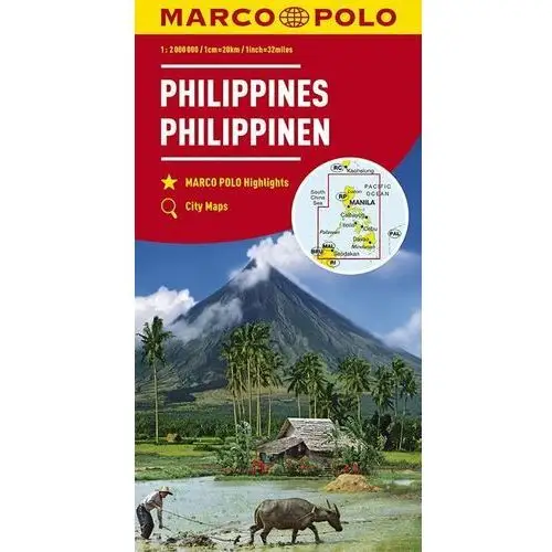 Marco Polo Mapa Filipiny - skala 1:2 000 000