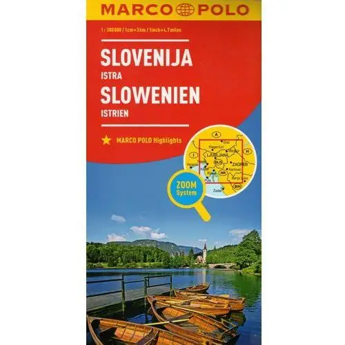 Marco polo Mapa zoom system.słowenia,istria plan miasta