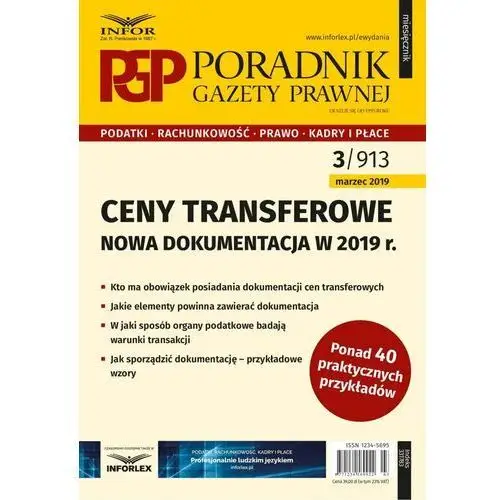 Ceny transferowe - dokumentacja w 2019 r. Mariusz makowski