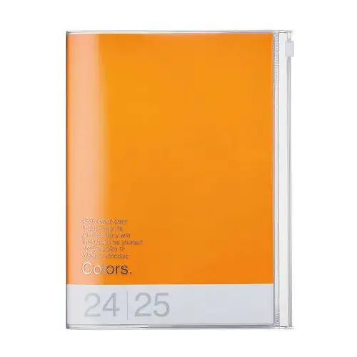 Mark's europe Mark's 2024/2025 taschenkalender a5 vertikal, colors // orange