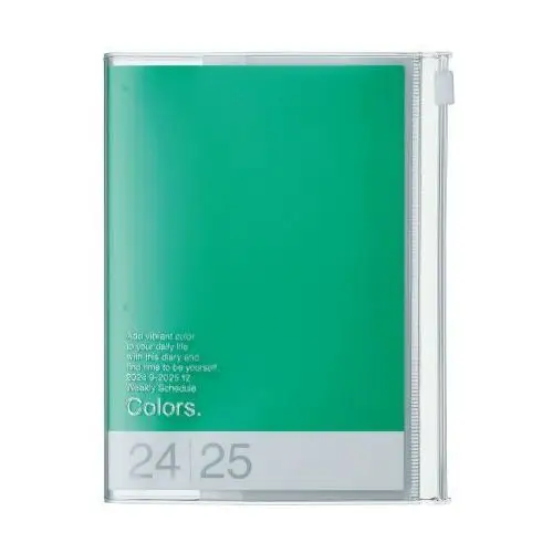 Mark's 2024/2025 taschenkalender a6 vertikal, colors // green Mark's europe