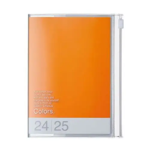 Mark's 2024/2025 taschenkalender a6 vertikal, colors // orange Mark's europe