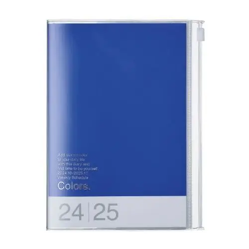 Mark's 2024/2025 taschenkalender b6 vertikal, colors // blue Mark's europe