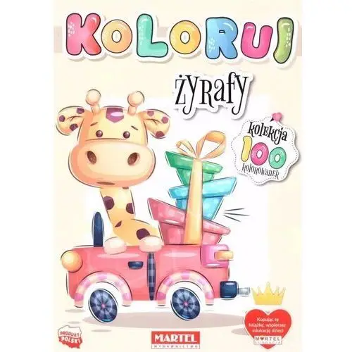 Koloruj. żyrafy Martel