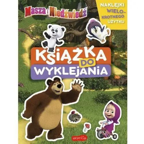 Masza i niedźwiedź. książka do wyklejania, 5_835308 2