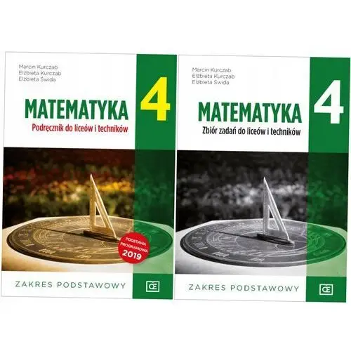 Matematyka 4 Podręcznik Zbiór zadań Zp Pazdro 2