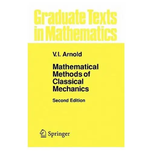 Mathematical methods of classical mechanics Springer-verlag new york inc