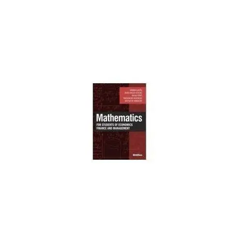 Mathematics for students of economics, finance