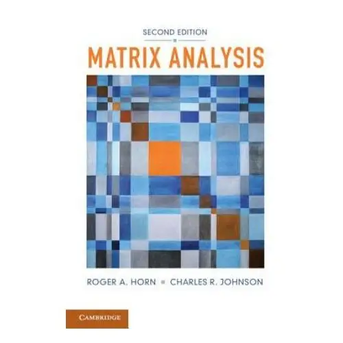 Matrix analysis Cambridge university press