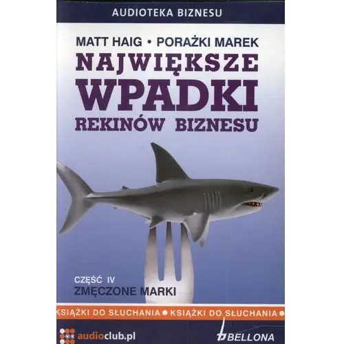 Matt haig Największe wpadki rekinów biznesu. część 4. zmęczenie marek (audiobook)