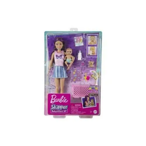Mattel Barbie skipper babysitters inc. skipper playset - sleepy baby skipper