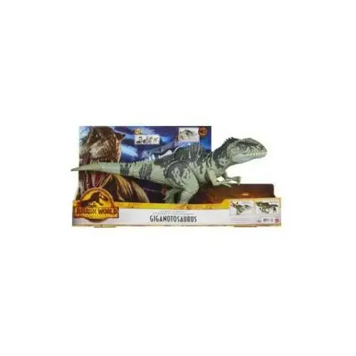 Mattel Jurassic world strike n' roar giganotosaurus