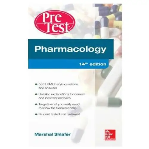 Pharmacology PreTest Self-Assessment and Review 14/E