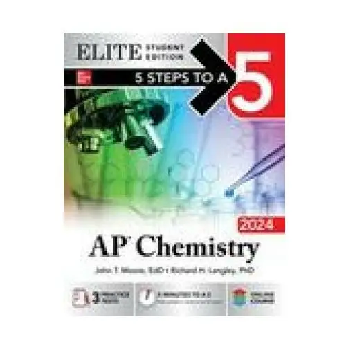 Mcgraw hill book co 5 steps to a 5: ap chemistry 2024 elite student edition