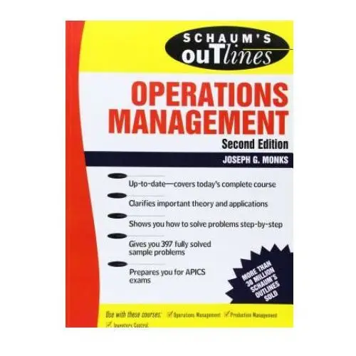 Mcgraw-hill education - europe Schaum's outline of operations management