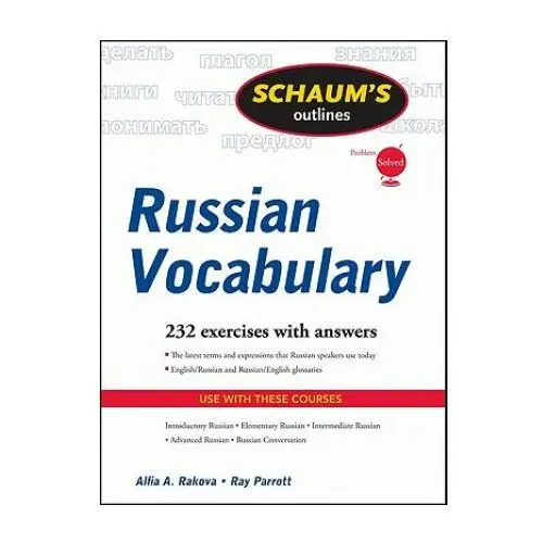 Mcgraw-hill education - europe Schaum's outline of russian vocabulary