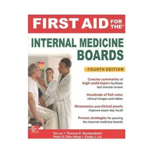 Mcgraw-hill education First aid for the internal medicine boards, fourth edition