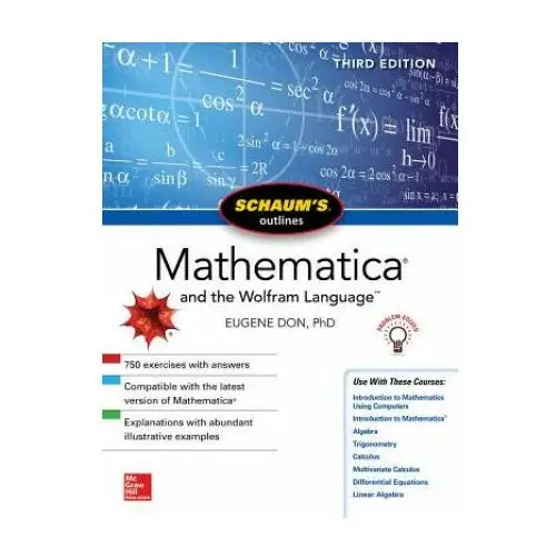 Mcgraw-hill education Schaum's outline of mathematica, third edition
