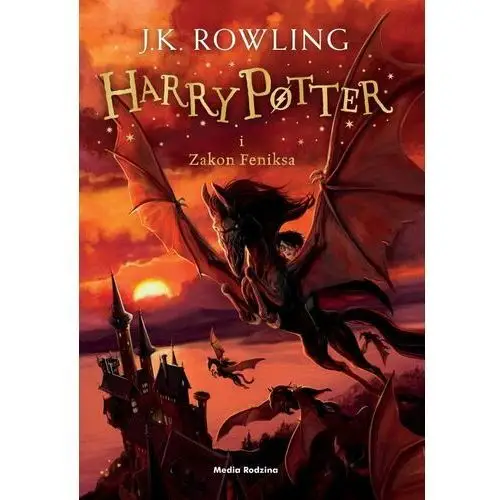 Media rodzina Harry potter i zakon feniksa '16 - joanne rowling