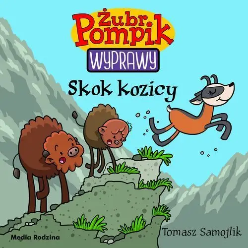 Media rodzina Skok kozicy. żubr pompik. wyprawy. tom 16