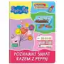 Poznawaj świat razem z peppą! zadania w okienkach. świnka peppa Media service zawada Sklep on-line