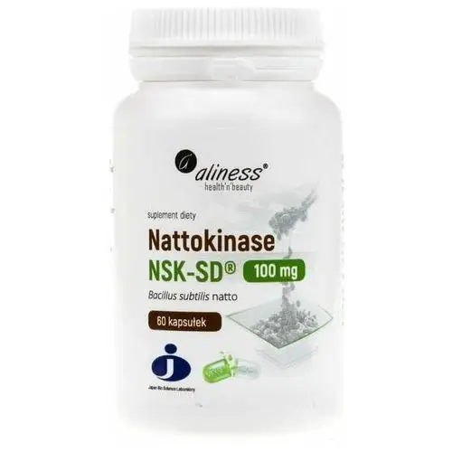 MedicaLine, Suplement diety Aliness Nattokinase NSK-SD 100 mg, 60 kapsułek