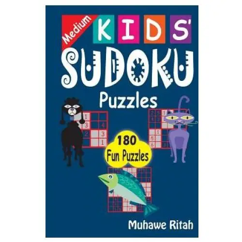 Medium kids' sudoku puzzles Createspace independent publishing platform