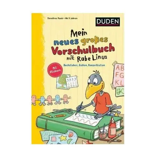 Mein neues großes Vorschulbuch mit Rabe Linus