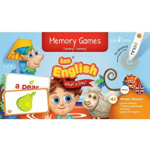 Memory Games. Yummy! Yummy! Ting. Leo English