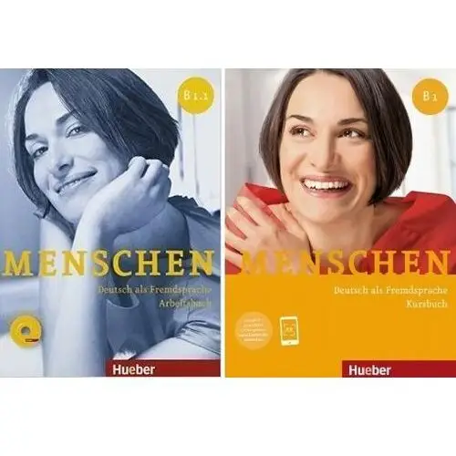 Menschen B1 Podręcznik Ćwiczenia Hueber CD/DVD
