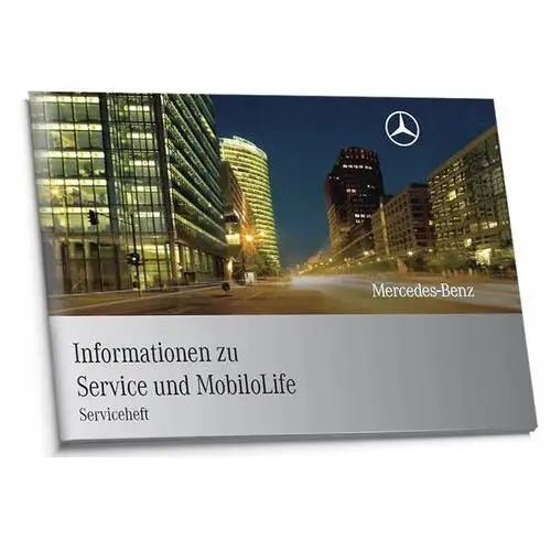 Mercedes Niemiecka Książka Serwisowa 8 Modeli