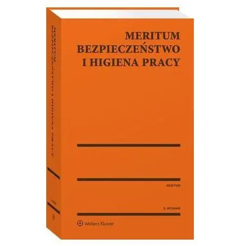 Meritum bezpieczeństwo i higiena pracy