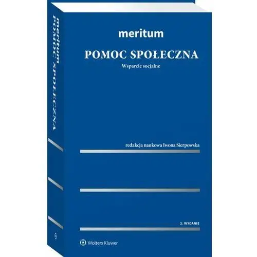 Meritum. Pomoc społeczna. Wsparcie socjalne