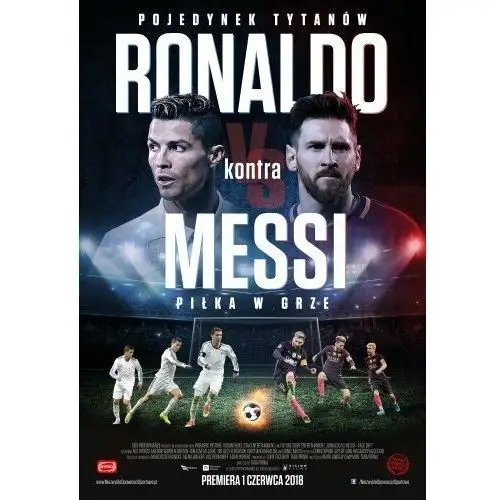 Messi kontra Ronaldo. Piłka w grze + DVD