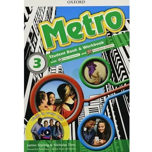 Metro. Student Book and Workbook Pack. Level 3