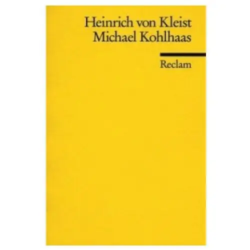 Michael kohlhaas Philipp reclam jun verlag gmbh