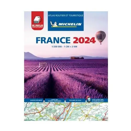 Michelin Atlas routier france 2024 - tous les services utiles (a4-multiflex)