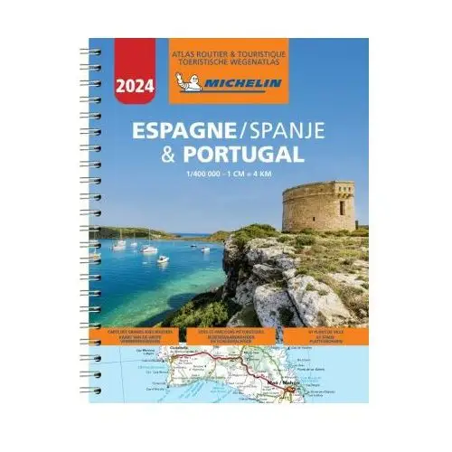 Michelin Espagne & portugal 2024 - atlas routier et touristique