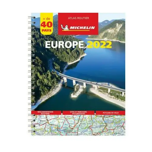 Europe 2022 - Atlas Routier et Touristique