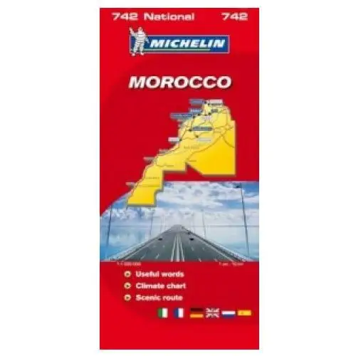 Map 0742 morocco/maroc Michelin